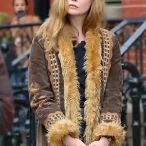 A-Complete-Unknown-Elle-Fanning-Brown-Jacket-1100x1100