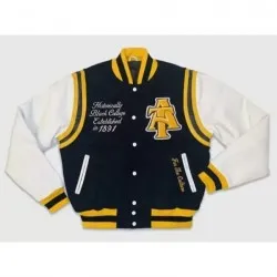 Agricultural and Technical State University Blue Varsity Jacket