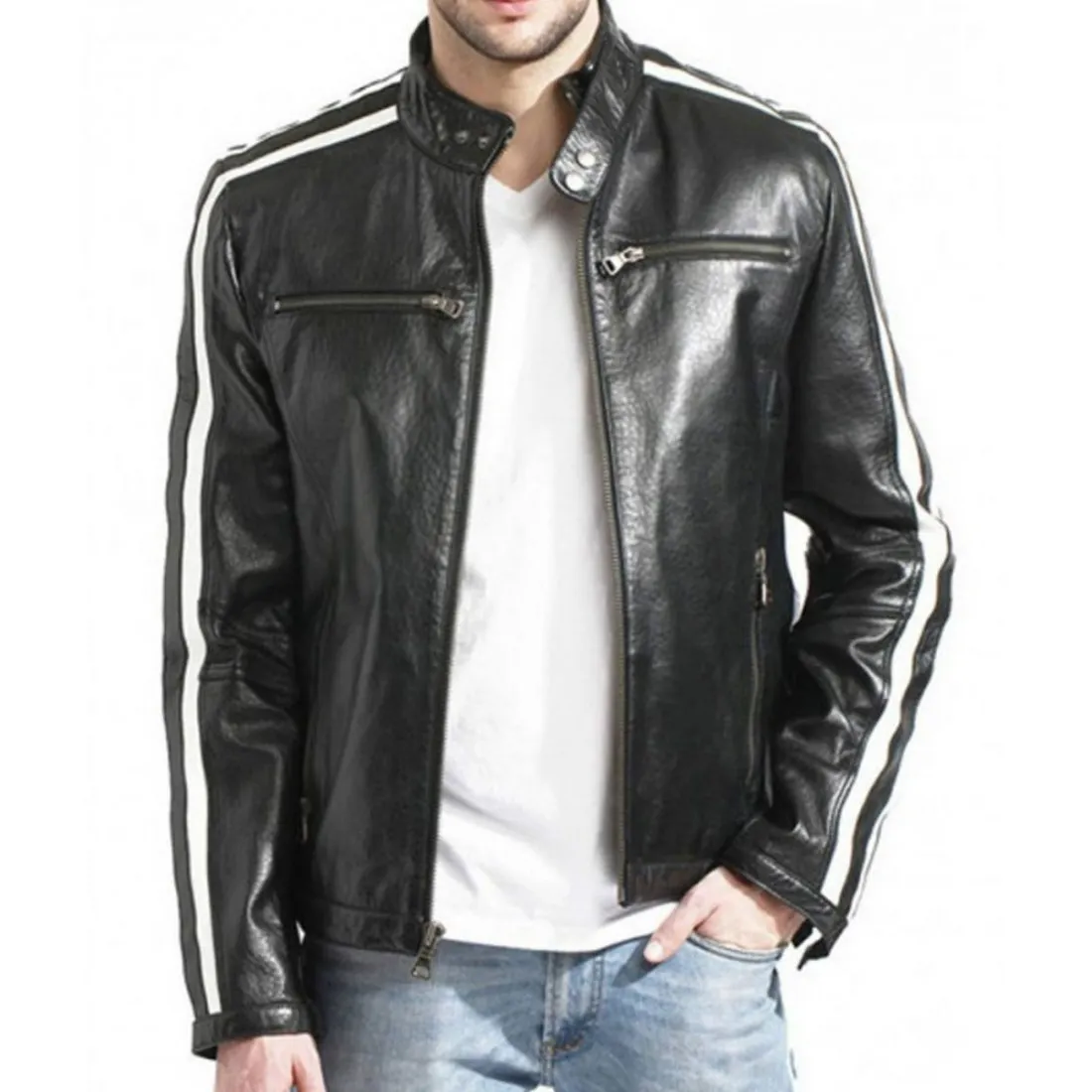 Biker-Men-s-White-Stripes-Black-Leather-Jacket-1100x1100h