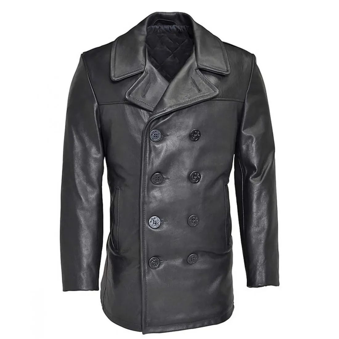 Men-s-Naval-Black-Leather-Peacoat-1100x1100h