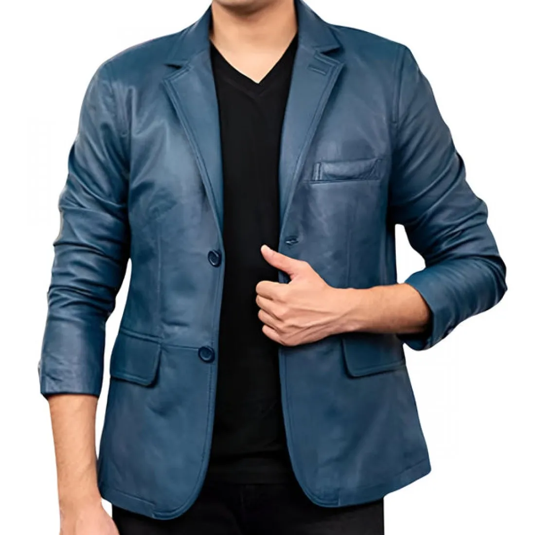 Mens-Blue-Real-Leather-Coat-1100x1100